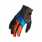 Детски мотокрос ръкавици O’NEAL MATRIX SHOCKER BLUE/ORANGE V.25