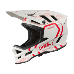 Вело каска O'NEAL BLADE STRIKE WHITE/RED V.25