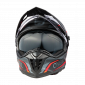 Каска O'NEAL A-SRS SPIKE BLACK/GRAY/RED thumb