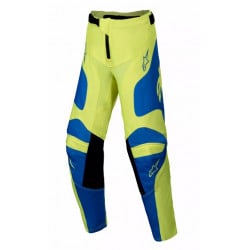 Детски мотокрос брич ALPINESTARS RACER VEIL YELLOW/BLUE