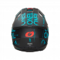 Мотокрос каска O'NEAL 3SERIES STATIC BLACK/TEAL V.25 thumb