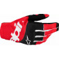 Мотокрос ръкавици ALPINESTARS MX TECHSTAR BLK/RD thumb