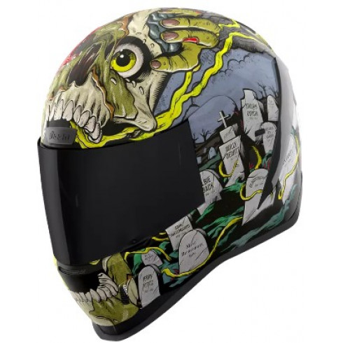 Каска ICON AIRFORM Dead Serious BK Каска ICON AIRFORM Dead Serious BK