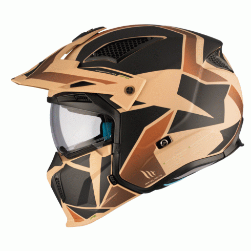 КАСКА MT STREETFIGHTER S SV P1R B9 BROWN КАСКА MT STREETFIGHTER S SV P1R B9 BROWN