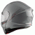 Отваряема каска MT GENESIS SOLID A12 GLOSS GREY thumb