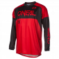 Мотокрос блуза O'NEAL MATRIX RIDEWEAR RED/BLACK V.25
