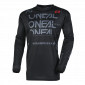 Мотокрос блуза O'NEAL ELEMENT STATIC BLACK/GRAY V.25