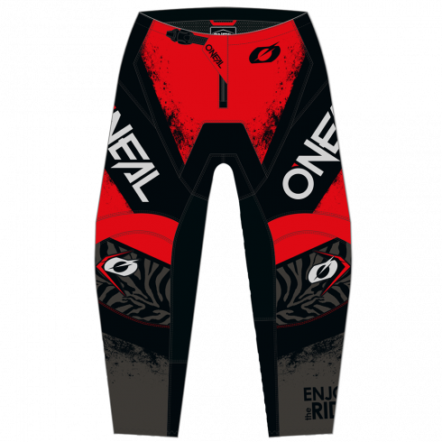 Мотокрос брич O'NEAL ELEMENT SHOCKER BLACK/RED V.25 Мотокрос брич O'NEAL ELEMENT SHOCKER BLACK/RED V.25