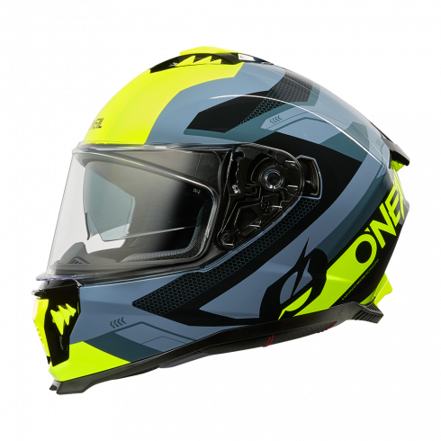 Каска O'NEAL CHALLENGER EXO BLACK/GRAY/NEON YELLOW V.25 Каска O'NEAL CHALLENGER EXO BLACK/GRAY/NEON YELLOW V.25