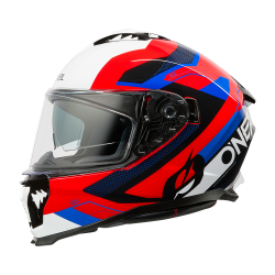 Каска O'NEAL CHALLENGER EXO BLACK/WHITE/RED/BLUE V.25