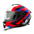 Каска O'NEAL CHALLENGER EXO BLACK/WHITE/RED/BLUE V.25