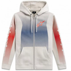 Мото суитшърт ALPINESTARS ARISING WHT/BLUE/RD