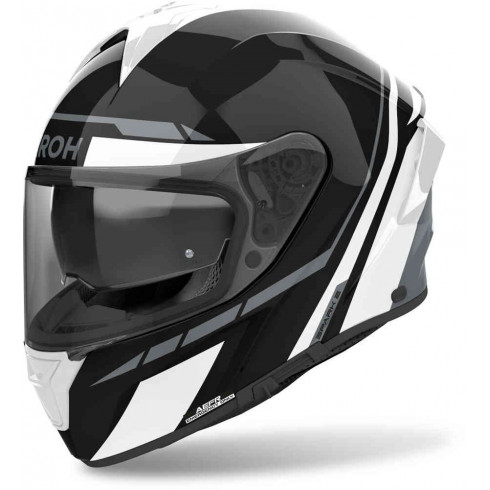 Каска AIROH SPARK 2 SPINNER BLACK/ WHITE Каска AIROH SPARK 2 SPINNER BLACK/ WHITE