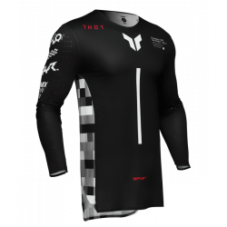 Мотокрос джърси THOR SPORTMODE RIOT BLACK/RED