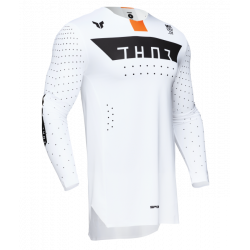 Мотокрос джърси THOR SPORTMODE ROUGE WHITE/ORANGE