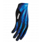Мотокрос ръкавици THOR SPORTMODE X-RAY BLACK/BLUE thumb