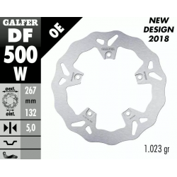 Преден спирачен диск Galfer WAVE FIXED  DISC WAVE FIXED DF500W