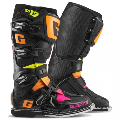 Ботуши GAERNE SG-12 BLACK/ORANGE/PINK Ботуши GAERNE SG-12 BLACK/ORANGE/PINK