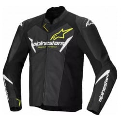 КОЖЕНО МОТО ЯКЕ ALPINESTARS Faster v3 Airflow BLK/WHT/YW