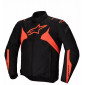 Текстилно яке ALPINESTARS T-JAWS V4 WATERPROOF BLACK/RED