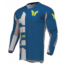 Мотокрос джърси THOR LAUNCHMODE FORGE BLUE