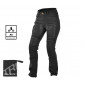 Дамски мото дънки TRILOBITE 661 PARADO REGULAR FIT LONG BLACK thumb