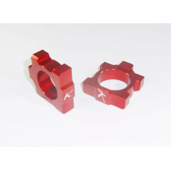 Блок втулка за задна ос KITE AXLE BLOCK KAWASAKI Red