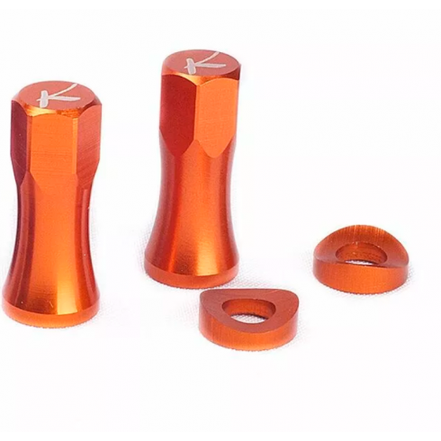Заключвалка за гуми KITE RIM LOCK NUT ORANGE Заключвалка за гуми KITE RIM LOCK NUT ORANGE