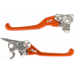 Комплект лостове KITE SET CLUTCH BRAKE LEVER Ktm Orange Комплект лостове KITE SET CLUTCH BRAKE LEVER Ktm Orange