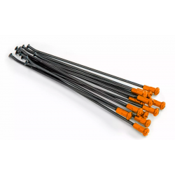 Спици KITE SPOKES 19 RR BK / OR NI 12PC Black/Orange Спици KITE SPOKES 19 RR BK / OR NI 12PC Black/Orange