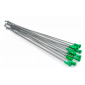 Спици KITE SPOKES 19 RR SI /GN NIP 12PC Silver/Green thumb