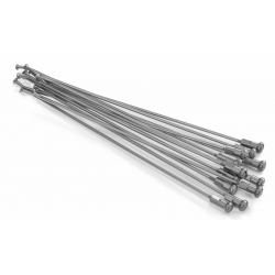 Спици KITE SPOKES 19 RR SI /SI NIP 12PC Silver Спици KITE SPOKES 19 RR SI /SI NIP 12PC Silver