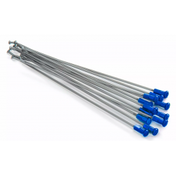 Спици KITE SPOKES 21'FR SI /BL NIP 12PC Silver/Blue Спици KITE SPOKES 21'FR SI /BL NIP 12PC Silver/Blue