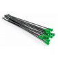 Спици KITE SPOKES 21FR BK/GN NIP 12PC Black/Green thumb