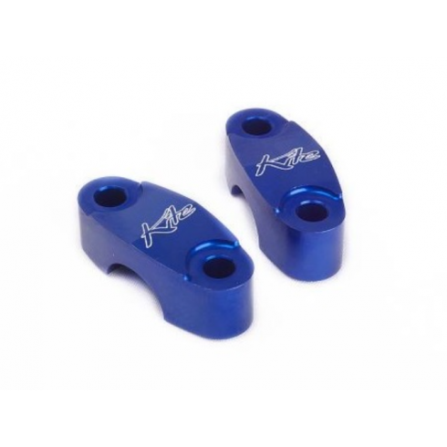 Скоби за кормило KITE UPPER BAR CLAMP MC 22 Blue Скоби за кормило KITE UPPER BAR CLAMP MC 22 Blue