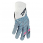 Дамски мотокрос ръкавици THOR WOMEN'S SPECTRUM WHITE/BLUE thumb