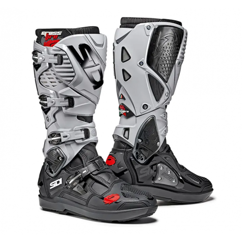 Мотокрос ботуши SIDI CROSSFIRE 3 SRS BLACK ASH Мотокрос ботуши SIDI CROSSFIRE 3 SRS BLACK ASH