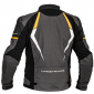 Текстилно мото яке Lindstrands Sandvik Black/Оrange thumb
