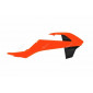 Пластмасови капаци за радиатор RACETECH KTM 350 SX-F Orange/Black thumb