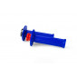 Ръкохватки RACETECH R20 Lock On Grips Wave Blue thumb