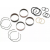 Комплект втулки за колове MOOSE RACING BUSHING FORK KIT SUZUKI DR-Z 400 SM