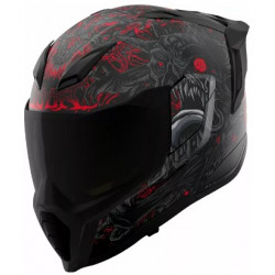 Каска ICON Ultraflite Misanthrope MIPS® BK