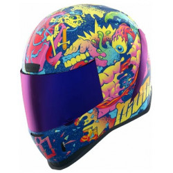 Каска ICON Airform™ Scatterbrain MIPS® Purple/Multi