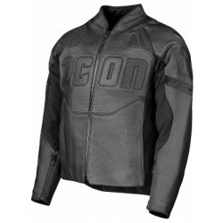 Кожено яке ICON Contra3™ RIZZ RIZZ STEALTH