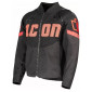 Кожено яке ICON Contra3™ HERO BLACK/RED thumb