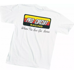 Тениска PROCIRCUIT TSHIRT-ORIG. LOGO White LARGE