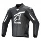 Кожено яке ALPINESTARS GP PLUS R V4 Airflow BLACK/WHITE thumb