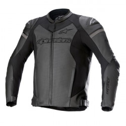 Кожено мото яке ALPINESTARS GP Force Airflow BLACK/BLACK