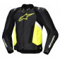 КОЖЕНО МОТО ЯКЕ ALPINESTARS Missile V3 Airflow  BLK/Fluo/White thumb