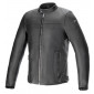 Кожено яке ALPINESTARS BLACKTRACK BLACK thumb